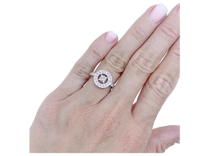 Boucheron Ring, "Ava", Weißgold, Diamanten. - Ansicht 6