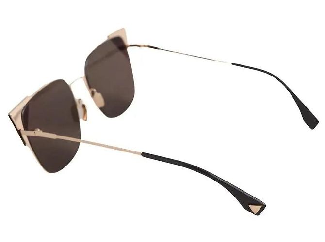 Fendi Occhiali da sole dorati D'oro - vista 4