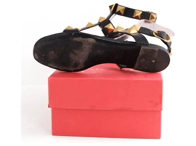 Sandali Valentino in pelle nera - vista 5