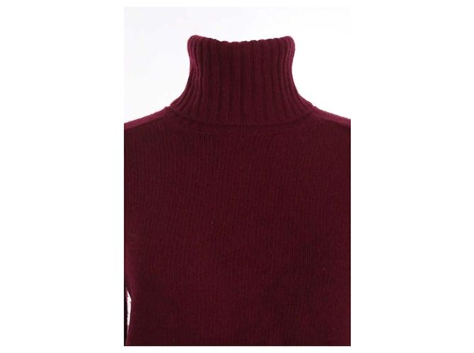 Jersey Prada de lana burdeos - vista 2
