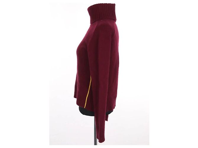 Jersey Prada de lana burdeos - vista 3