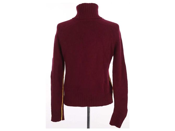 Jersey Prada de lana burdeos - vista 4