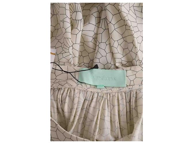 Falda Heimstone de viscosa beige - vista 5