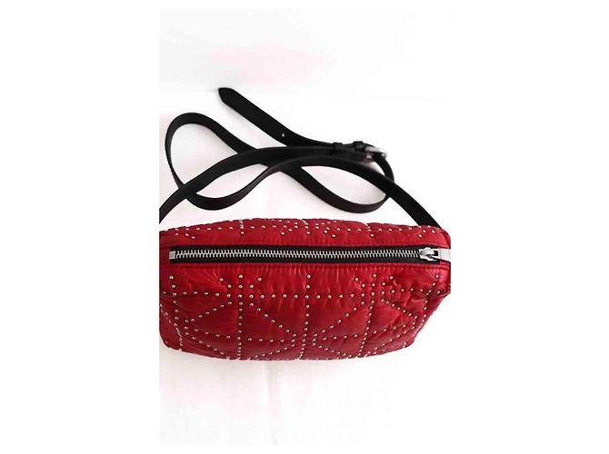 Borsa a tracolla rossa Sonia Rykiel Rosso - vista 8