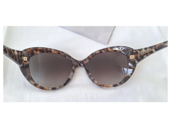 Occhiali da sole Dior Panther Leopardati Marrone Stampa leopardo - vista 10