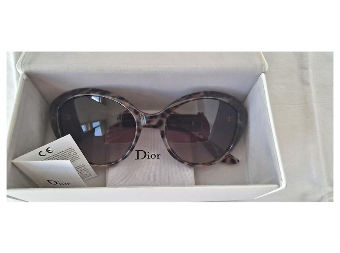 Occhiali da sole Dior Panther Leopardati Marrone Stampa leopardo - vista 14