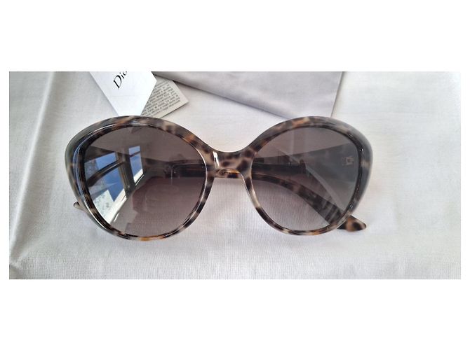 Occhiali da sole Dior Panther Leopardati Marrone Stampa leopardo - vista 5