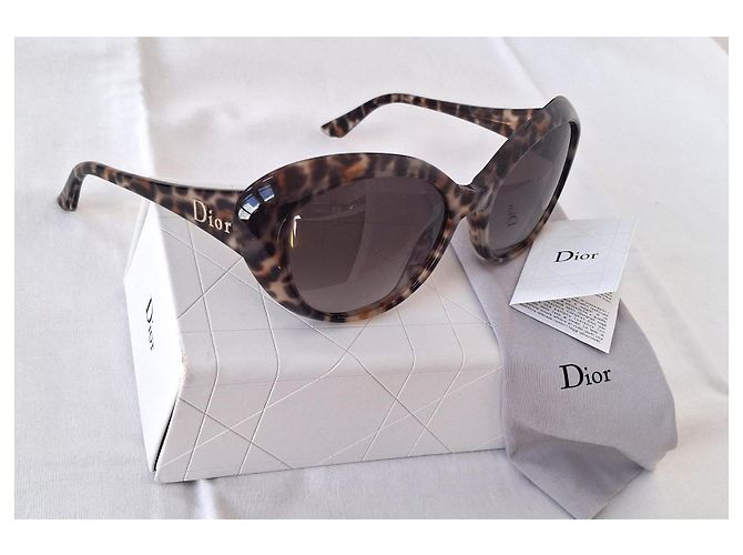 Occhiali da sole Dior Panther Leopardati Marrone Stampa leopardo - vista 6