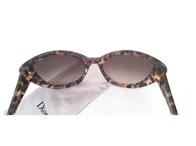 Occhiali da sole Dior Panther Leopardati Marrone Stampa leopardo - vista 9