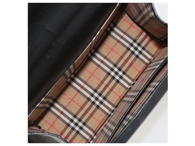Burberry Vintage Leather Nero - vista 4