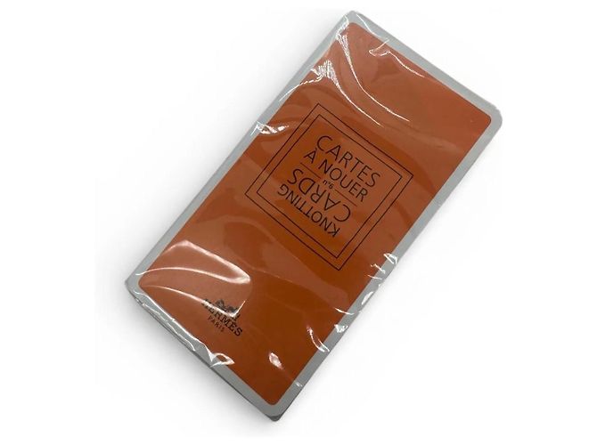 Hermès Cartes à Nouer Seidenschal Bindekarten Set - Ansicht 3