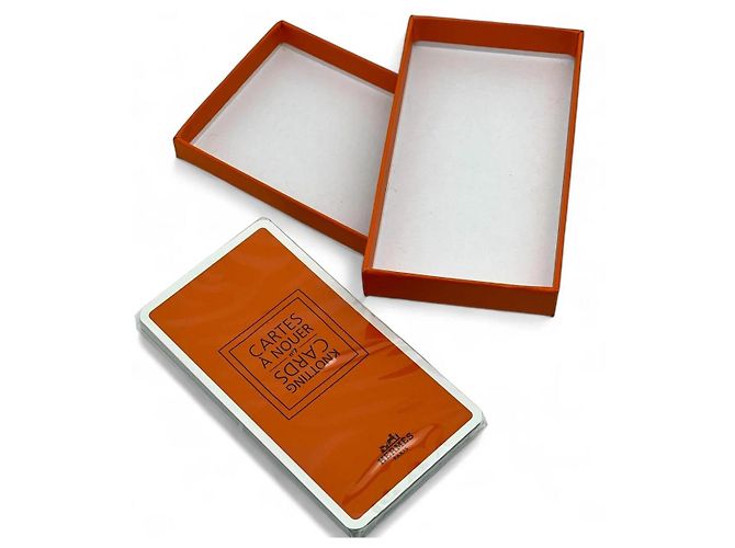 Hermès Cartes à Nouer Seidenschal Bindekarten Set - Ansicht 4