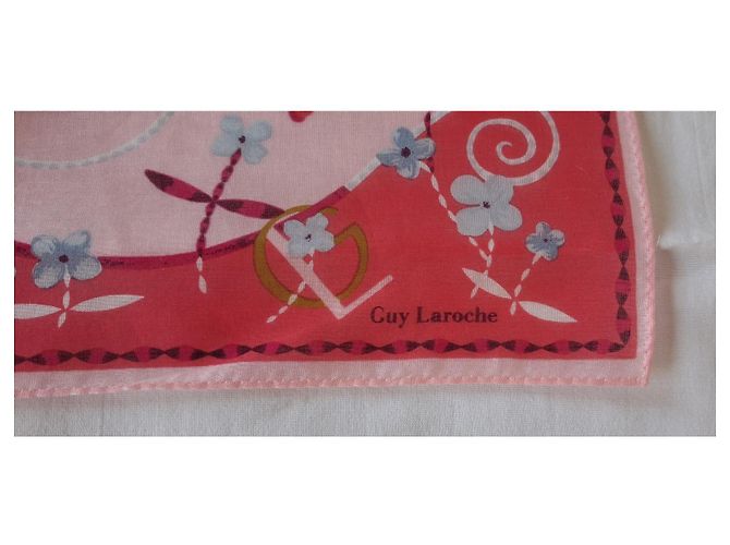 Bandana Guy Laroche Floreale Rosa - vista 3