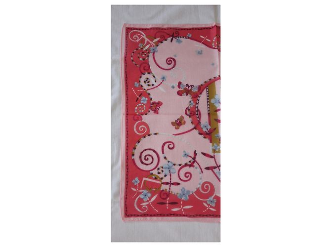 Bandana Guy Laroche Floreale Rosa - vista 5