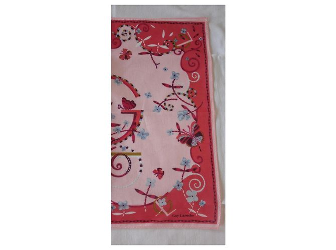 Bandana Guy Laroche Floreale Rosa - vista 6