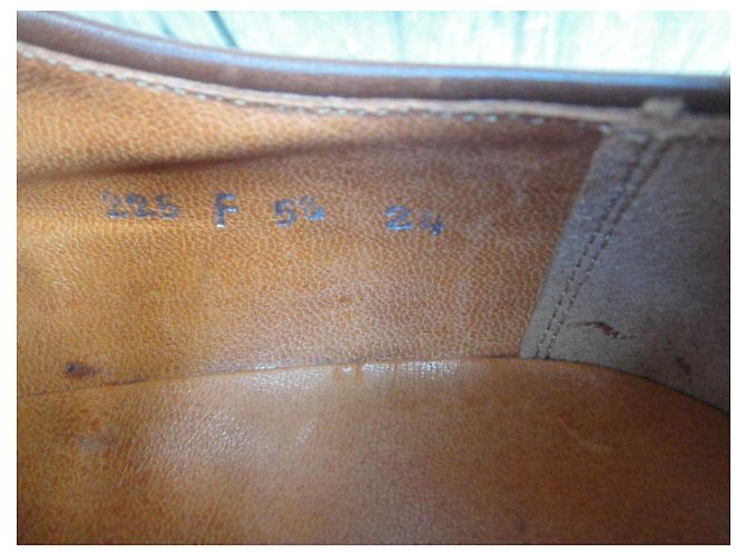 Autre Marque Scarpe derby in pelle marrone - vista 8