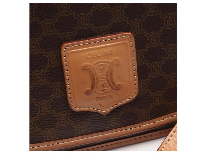 Céline Borsa a Spalla/Borsa a Mano Celine Macadam Marrone - vista 11