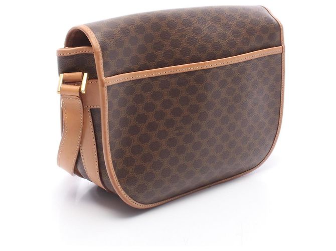 Céline Borsa a Spalla/Borsa a Mano Celine Macadam Marrone - vista 2