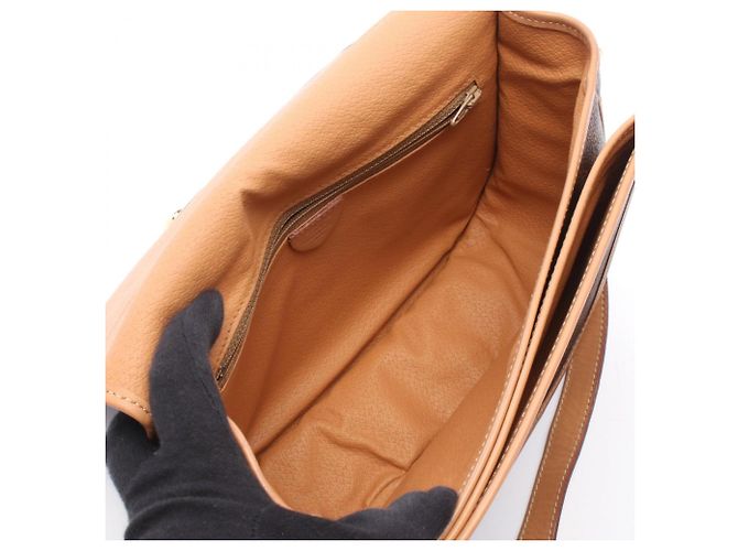 Céline Borsa a Spalla/Borsa a Mano Celine Macadam Marrone - vista 3
