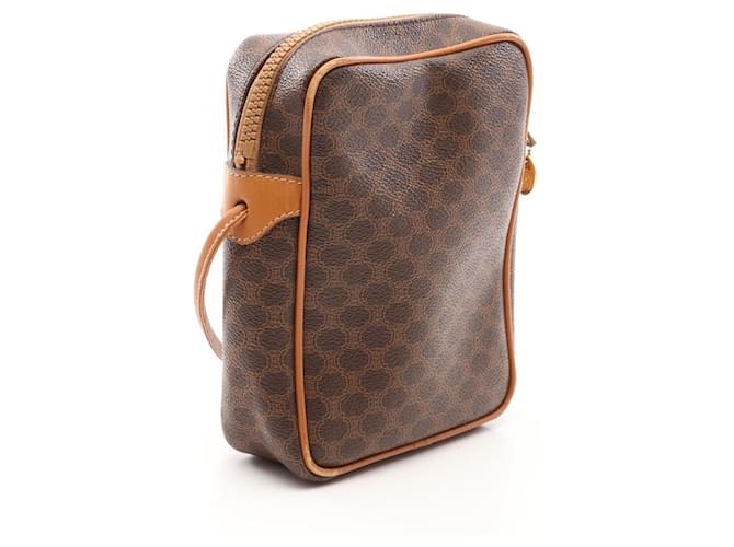 Céline Borsa a Spalla Celine Macadam Marrone - vista 2