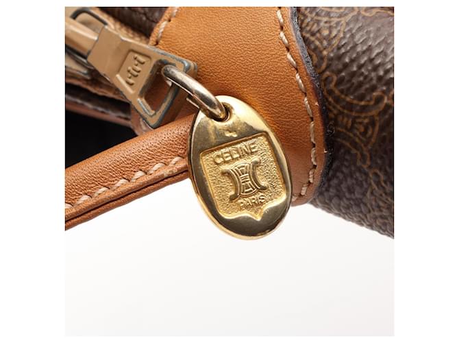Céline Borsa a Spalla Celine Macadam Marrone - vista 8
