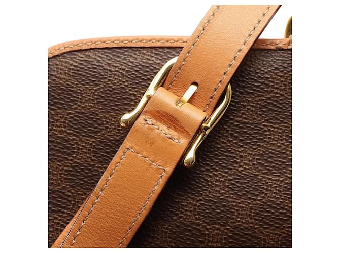 Céline Borsa a Spalla Celine Macadam Marrone Beige - vista 12