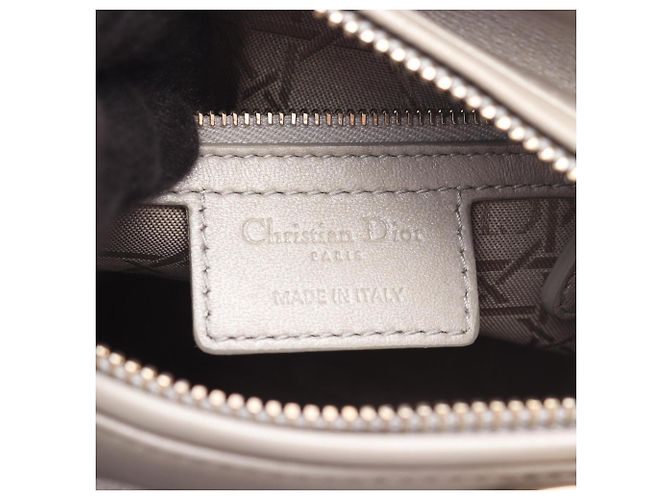 Christian Dior Dior LADY DIOR Cannage Borsa a 2 Vie Marrone - vista 4