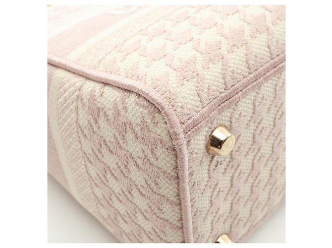 Christian Dior Dior LADY D-LITE Borsa Media Rosa Crudo - vista 7