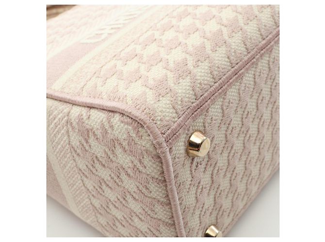 Christian Dior Dior LADY D-LITE Borsa Media Rosa Crudo - vista 8