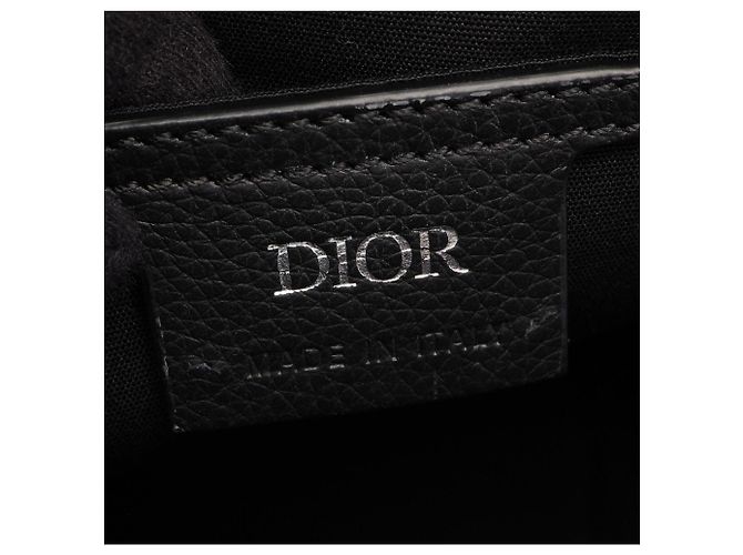 Borsa a tracolla Christian Dior Dior Rider Nero Beige Blu navy - vista 4