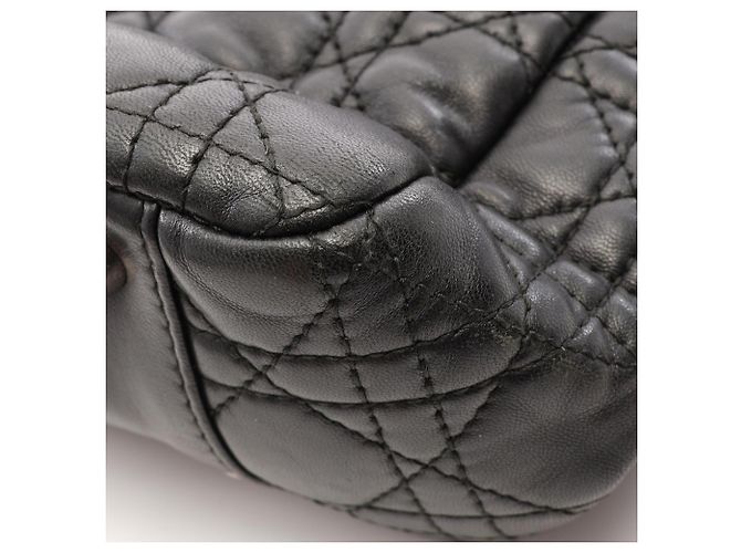 Christian Dior Dior Cannage Tote Bag Black - view 7