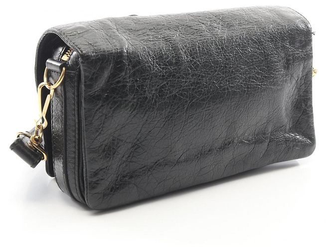 Borsa a tracolla Balenciaga Giant Toolkit Nero - vista 2