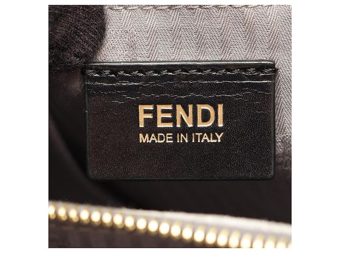 Borsa 2-Way Fendi 2JOURS Marrone - vista 4