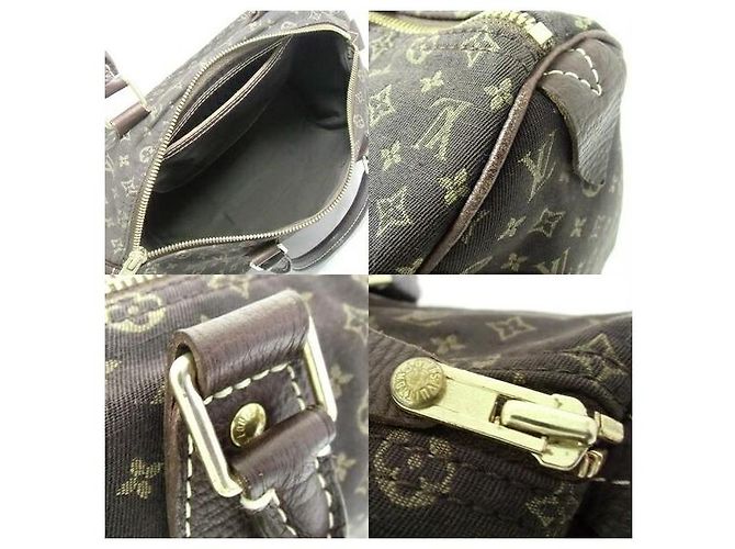 Louis Vuitton Speedy 30 Monogram Mini Lin Handtasche Braun Monogramm - Ansicht 3
