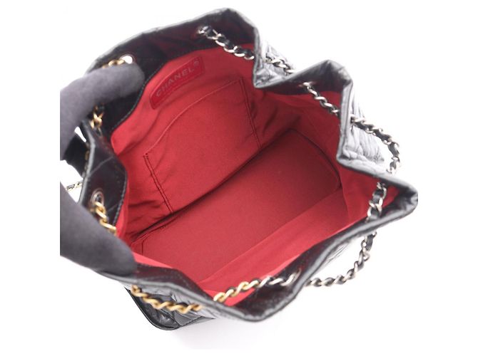 Mochila Chanel Gabrielle de Rucksack Negro - vista 3