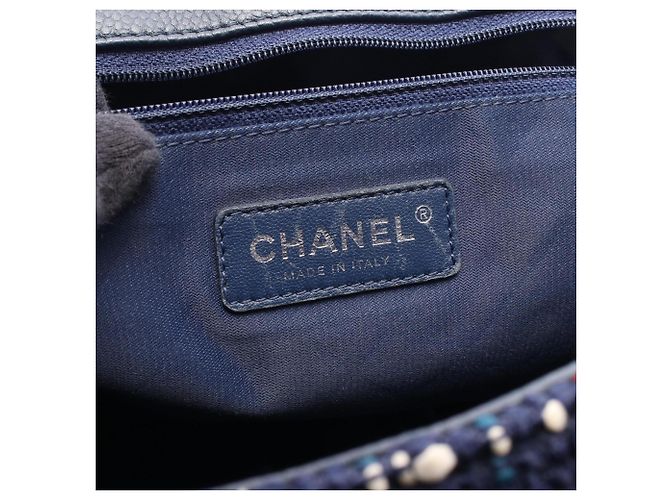 Borsa a Spalla/Borsa a Mano Chanel Airline Multicolore Bordò Blu navy - vista 4