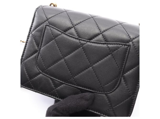 Borsa a tracolla 2-Way Matelassé Chanel Nero - vista 10