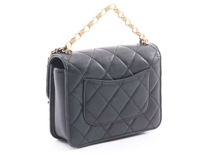 Borsa a tracolla 2-Way Matelassé Chanel Nero - vista 2
