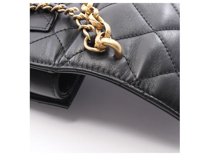 Borsa a tracolla 2-Way Matelassé Chanel Nero - vista 9