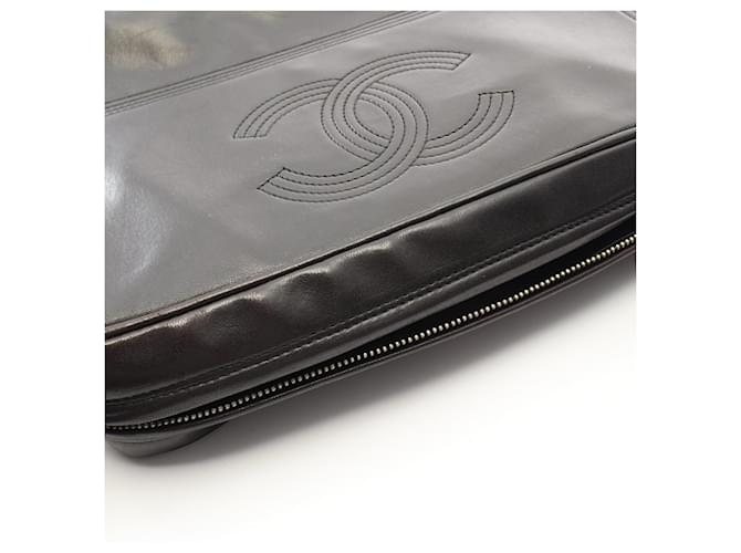 Borsa a Spalla Chanel Coco Mark Nero - vista 12
