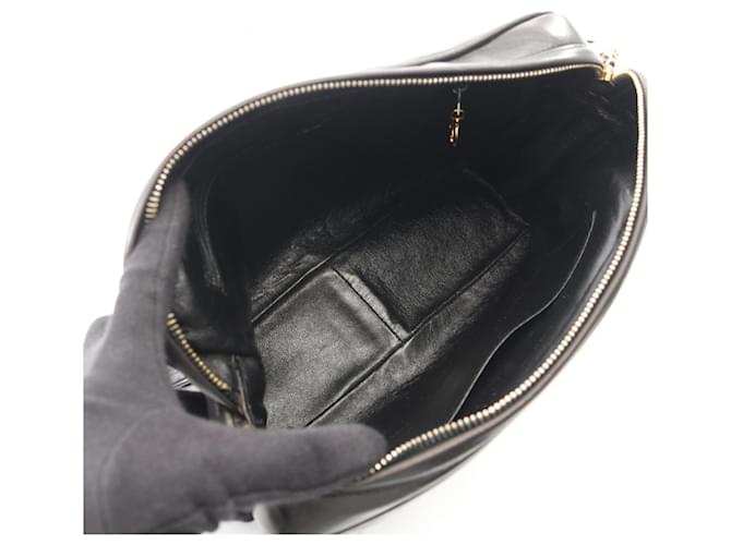 Borsa a Spalla Chanel Coco Mark Nero - vista 3