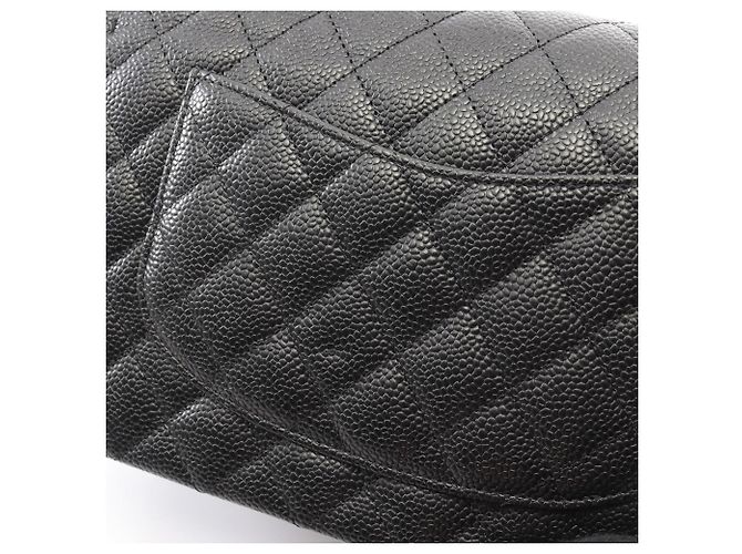 Timeless Borsa a Spalla Chanel Matelassé Double Flap Nero - vista 10