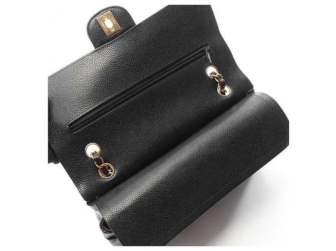 Timeless Borsa a Spalla Chanel Matelassé Double Flap Nero - vista 6