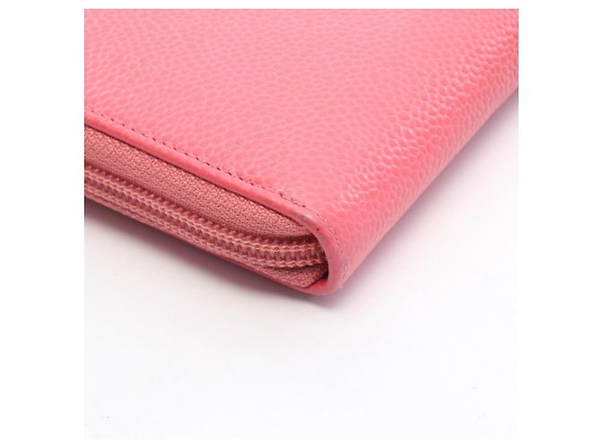 Cartera larga Chanel Coco Mark Round Rosa - vista 11