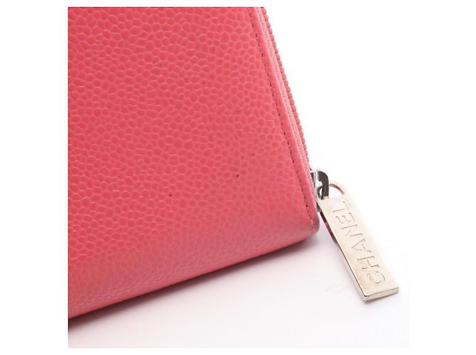 Cartera larga Chanel Coco Mark Round Rosa - vista 12