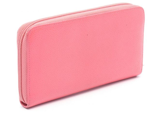 Cartera larga Chanel Coco Mark Round Rosa - vista 2