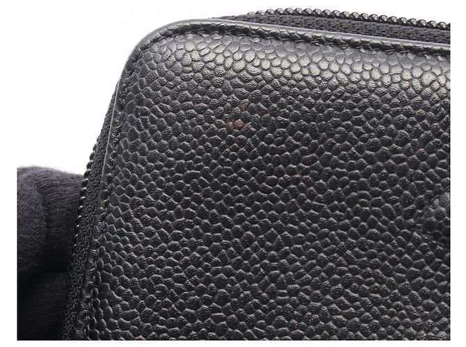 Portafoglio lungo Chanel Coco Mark Nero - vista 11