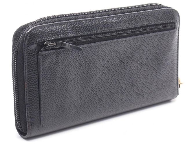 Portafoglio lungo Chanel Coco Mark Nero - vista 2