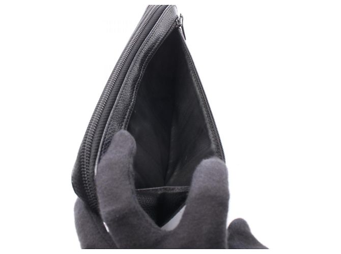 Portafoglio lungo Chanel Coco Mark Nero - vista 4