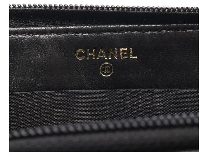 Portafoglio lungo Chanel Coco Mark Nero - vista 5